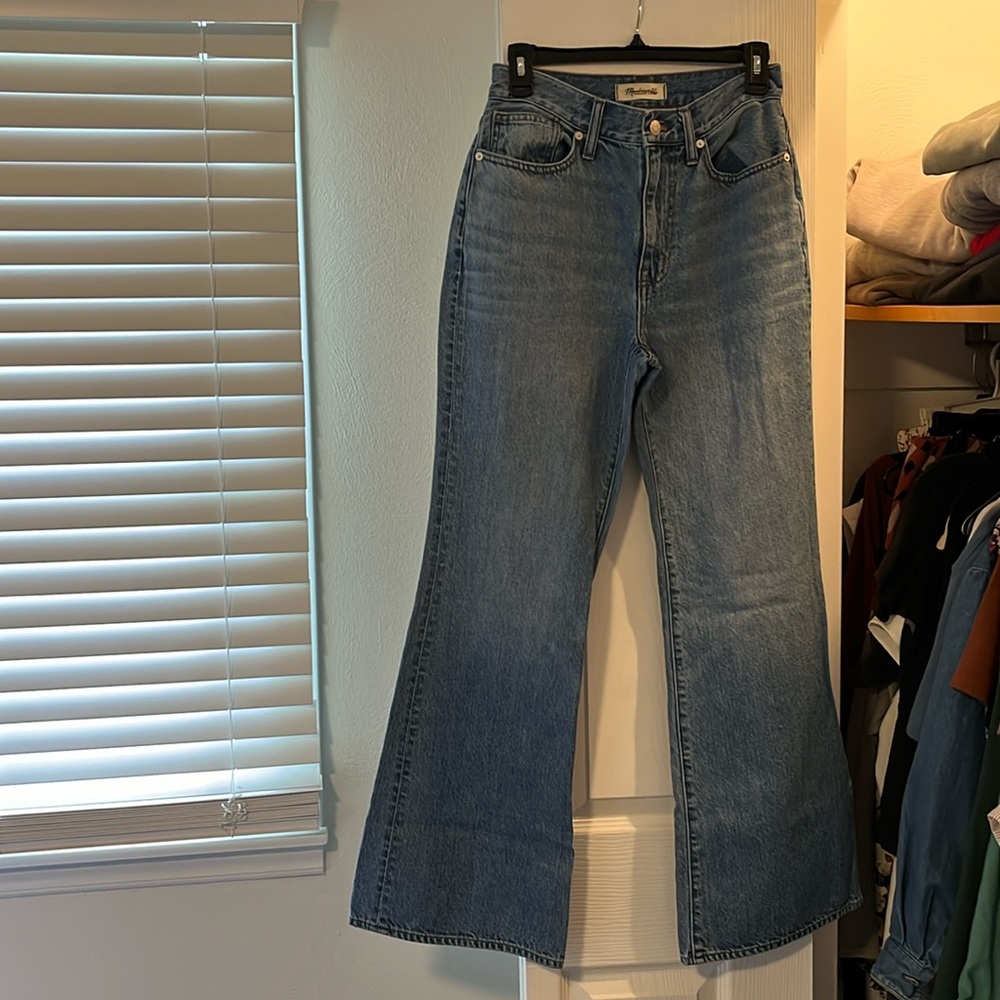 Madewell Baggy Flare Jeans